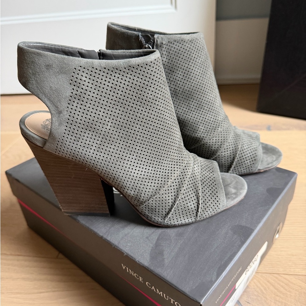 Vince Camuto wedge booties